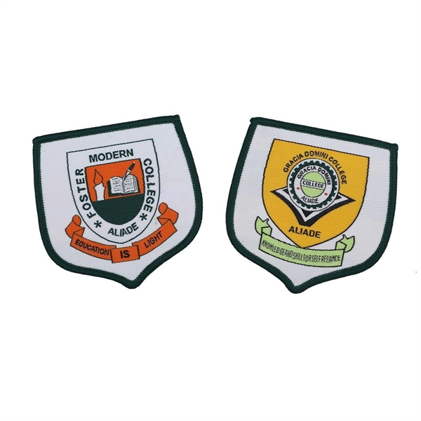 Custom Woven Patches with Iron-on adhesive Backing - Custom Woven Patches with Iron-on adhesive Backing - Image 2 of 4