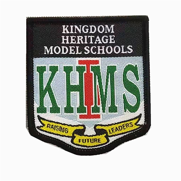 Custom Woven Patches with Heat-sealed adhesive backing - Custom Woven Patches with Heat-sealed adhesive backing - Image 0 of 4