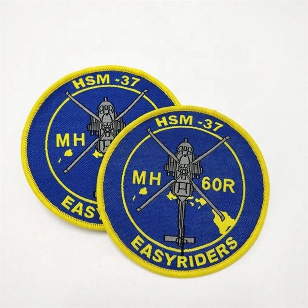 Custom Woven Patches with Heat-sealed adhesive backing - Custom Woven Patches with Heat-sealed adhesive backing - Image 2 of 4