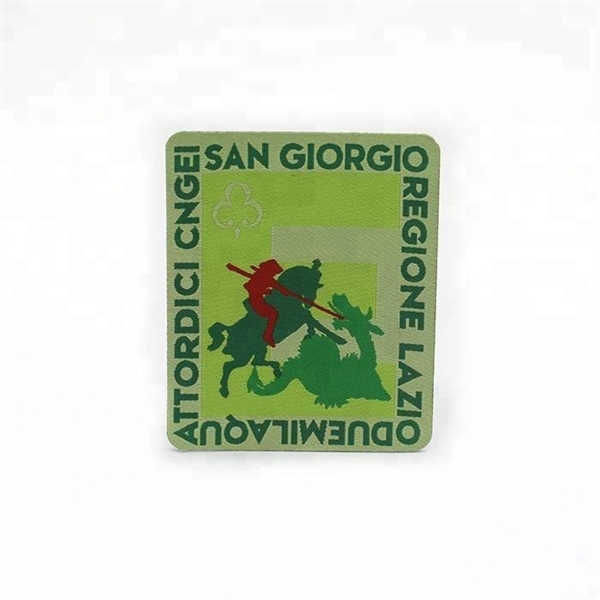 Custom Woven Patches with Heat-sealed adhesive backing - Custom Woven Patches with Heat-sealed adhesive backing - Image 2 of 4