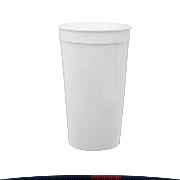 32 oz. Murte Plastic Stadium Cups - 32 oz. Murte Plastic Stadium Cups - Image 3 of 7
