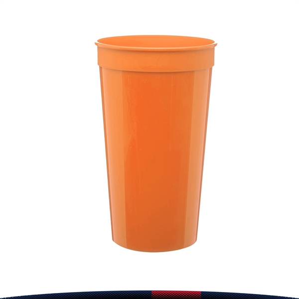 32 oz. Murte Plastic Stadium Cups - 32 oz. Murte Plastic Stadium Cups - Image 4 of 7