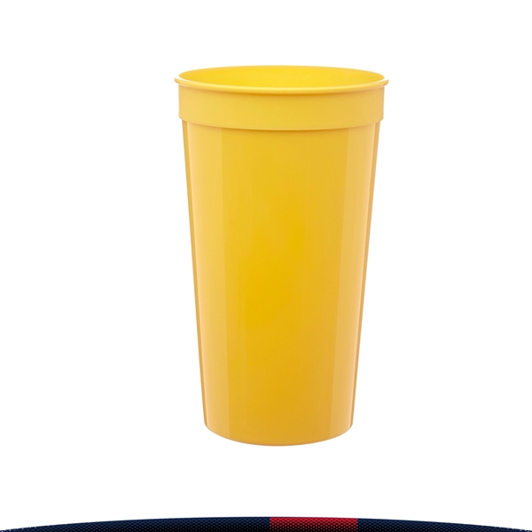 32 oz. Murte Plastic Stadium Cups - 32 oz. Murte Plastic Stadium Cups - Image 5 of 7
