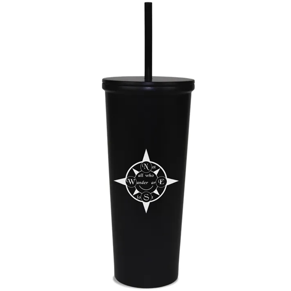 Custom 22 Oz. Stainless Steel Wanderer Tumbler