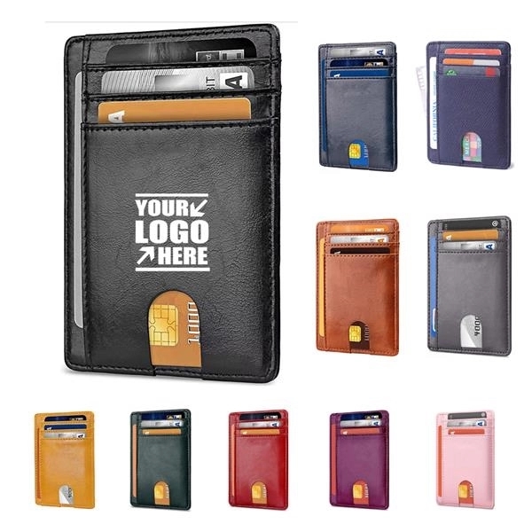 RFID Slim Credit Card Holder - RFID Slim Credit Card Holder - Image 0 of 2