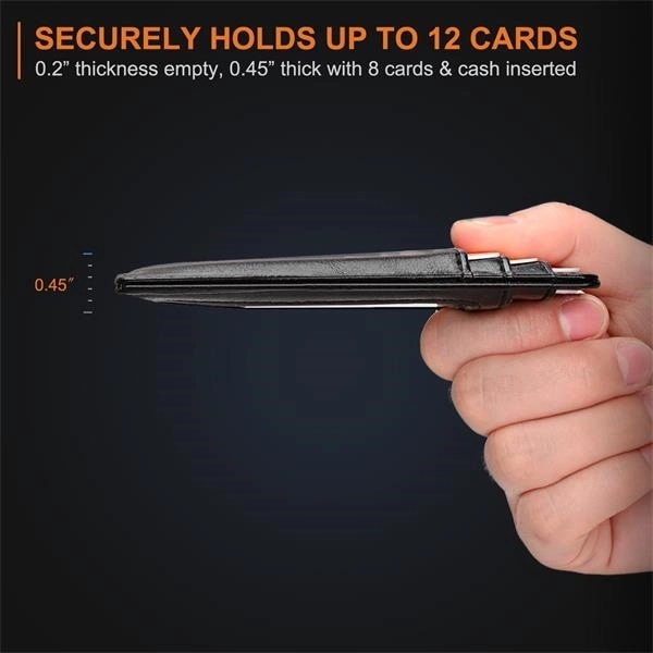 RFID Slim Credit Card Holder - RFID Slim Credit Card Holder - Image 1 of 2