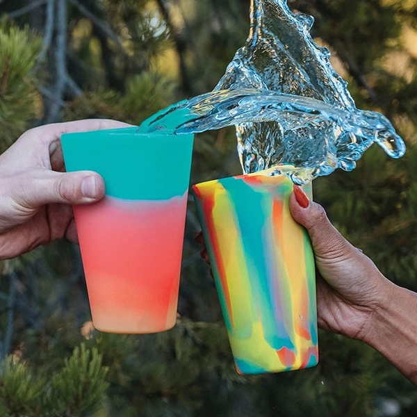 16oz Silicone Pint Glass - 16oz Silicone Pint Glass - Image 3 of 3