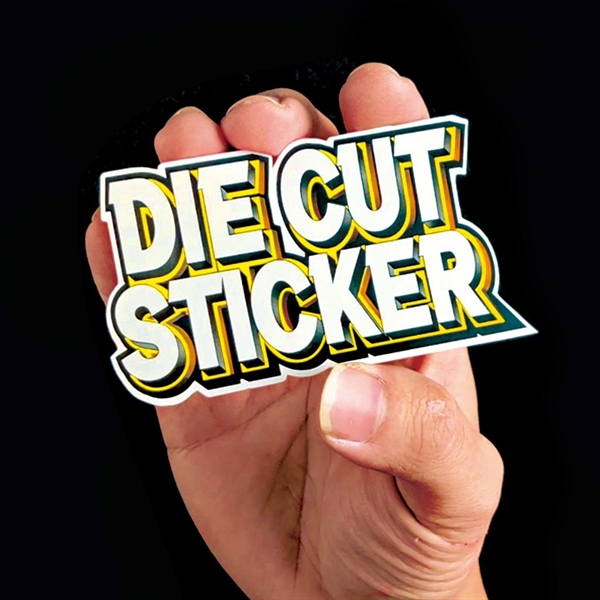 Promotional Die Cut Decal Stickers-5" - Promotional Die Cut Decal Stickers-5" - Image 2 of 15