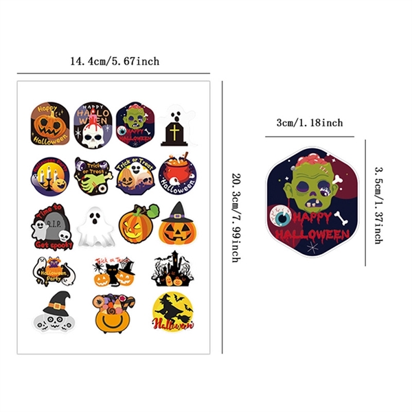 Halloween Stickers for Kids - Halloween Stickers for Kids - Image 2 of 4