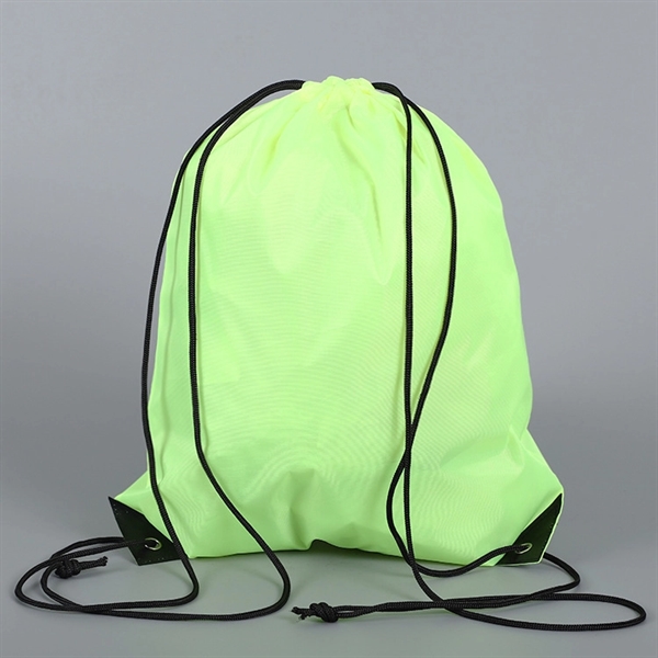 Large Sports Pack Drawstring Bag 17x20" - Large Sports Pack Drawstring Bag 17x20" - Image 5 of 13