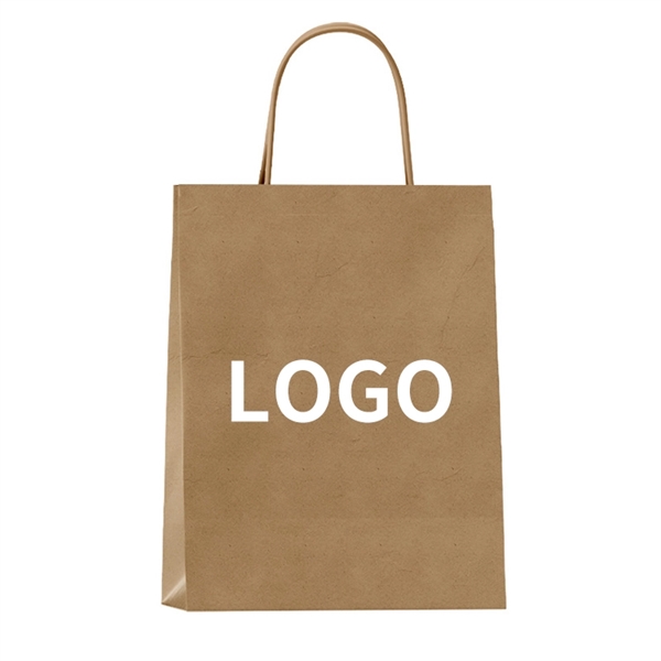 Eco Kraft Paper Shopper Tote Bag - Eco Kraft Paper Shopper Tote Bag - Image 1 of 11