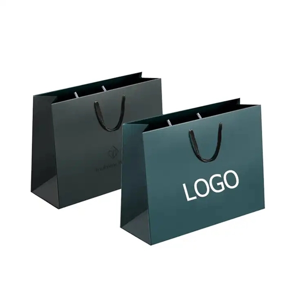 Eco Kraft Paper Shopper Tote Bag - Eco Kraft Paper Shopper Tote Bag - Image 0 of 11