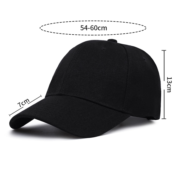 Top Level Baseball Cap Men Women Classicadjustable Plain Hat - Top Level Baseball Cap Men Women Classicadjustable Plain Hat - Image 1 of 4