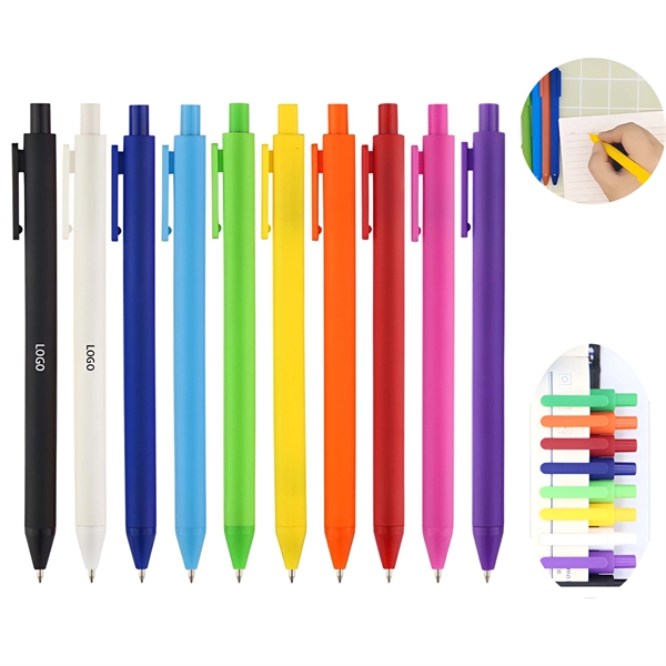 Pastel Retractable Ballpoint Pen - Pastel Retractable Ballpoint Pen - Image 0 of 3