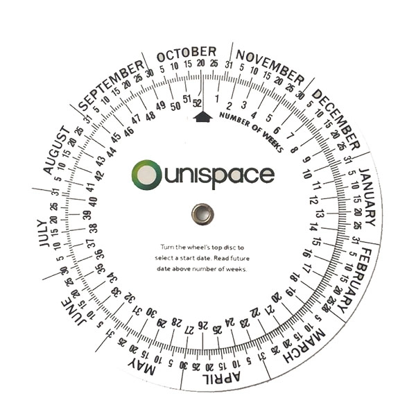 Date Finder Calculator Wheel - Date Finder Calculator Wheel - Image 1 of 1