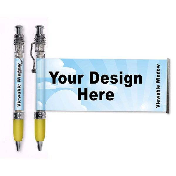Custom Banner Ballpoint Pen - Custom Banner Ballpoint Pen - Image 1 of 3