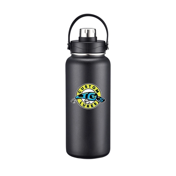 34 Oz. Vacuum Water Bottle - 34 Oz. Vacuum Water Bottle - Image 2 of 2