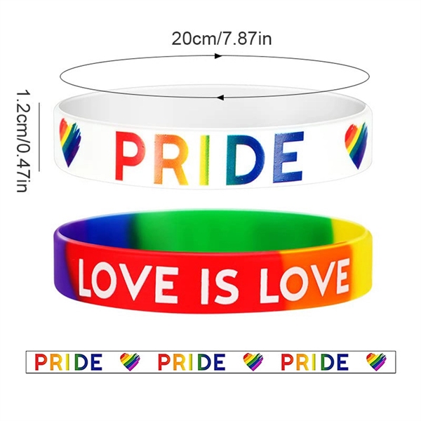 Silicone Wristbands For Lesbian Gay LGBTQ - Silicone Wristbands For Lesbian Gay LGBTQ - Image 1 of 7