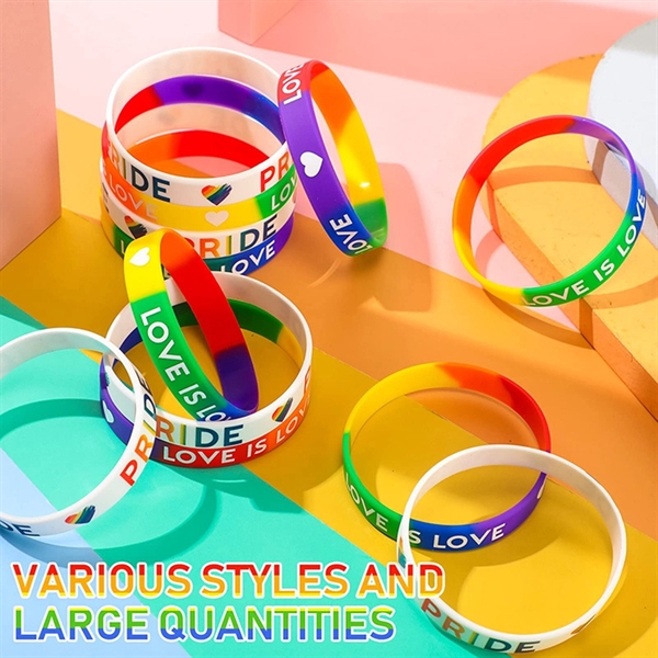 Silicone Wristbands For Lesbian Gay LGBTQ - Silicone Wristbands For Lesbian Gay LGBTQ - Image 4 of 7