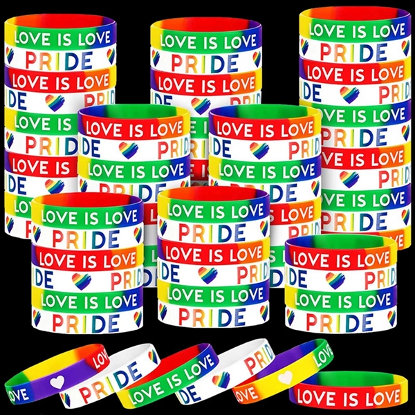 Silicone Wristbands For Lesbian Gay LGBTQ - Silicone Wristbands For Lesbian Gay LGBTQ - Image 5 of 7