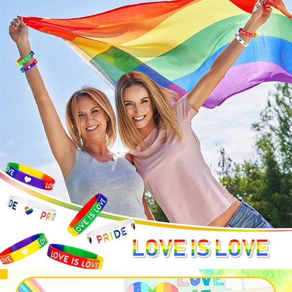 Silicone Wristbands For Lesbian Gay LGBTQ - Silicone Wristbands For Lesbian Gay LGBTQ - Image 6 of 7