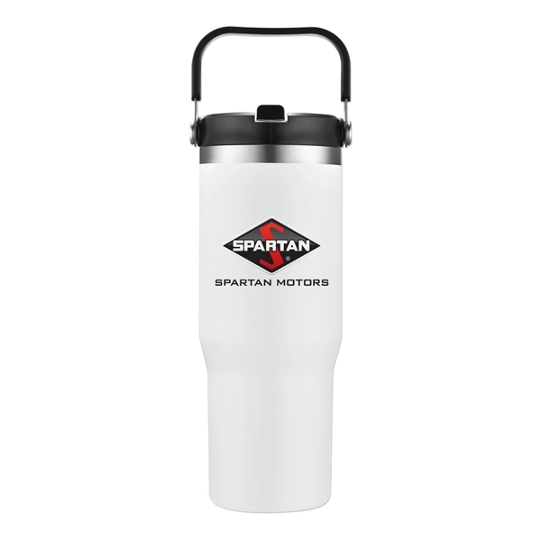 30 Oz. Travel Mug with Handle - 30 Oz. Travel Mug with Handle - Image 1 of 5