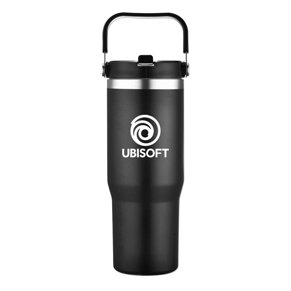 30 Oz. Travel Mug with Handle - 30 Oz. Travel Mug with Handle - Image 3 of 3