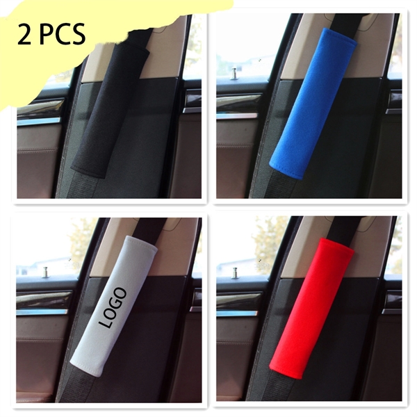 2Pcs Car Seat Belt Shoulder Pads - 2Pcs Car Seat Belt Shoulder Pads - Image 1 of 1