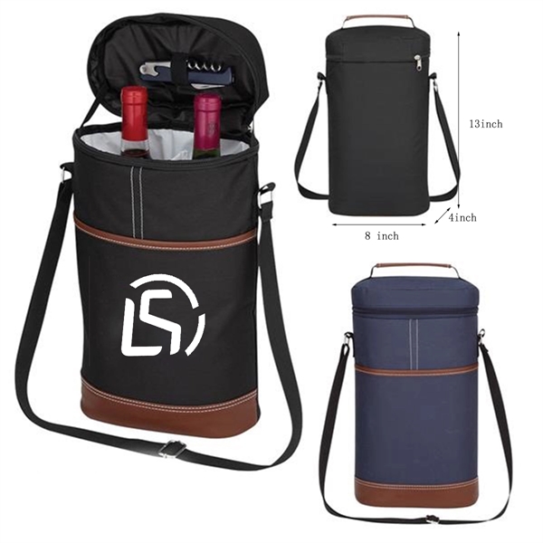 Insulated Wine Cooler Bag - Insulated Wine Cooler Bag - Image 0 of 3