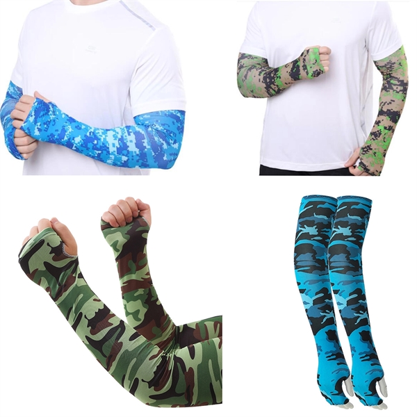 Camouflage Sublimation Full Color Arm Sleeve With Palm - Camouflage Sublimation Full Color Arm Sleeve With Palm - Image 3 of 3