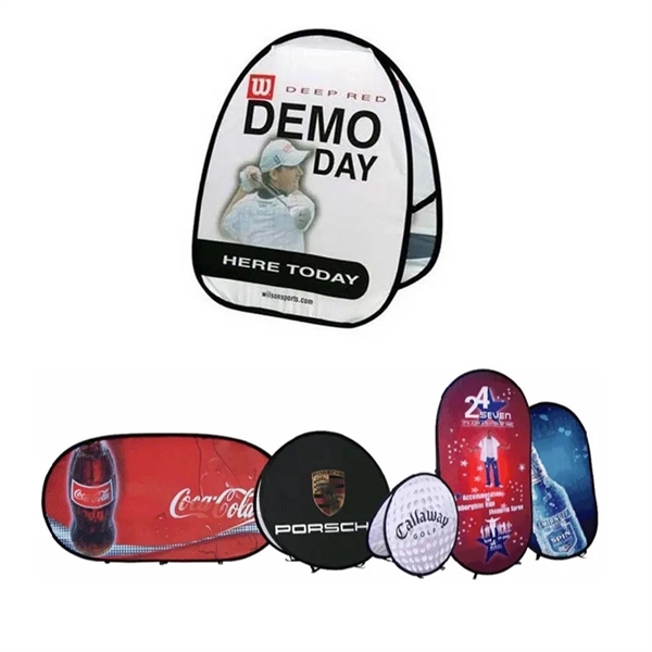 Vertical  Pop Up Banner As Display And Signs  For Tradeshow - Vertical  Pop Up Banner As Display And Signs  For Tradeshow - Image 0 of 8