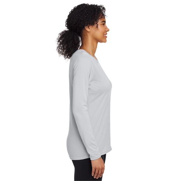 Under Armour Ladies' Team Tech Long-Sleeve T-Shirt - Under Armour Ladies' Team Tech Long-Sleeve T-Shirt - Image 20 of 55