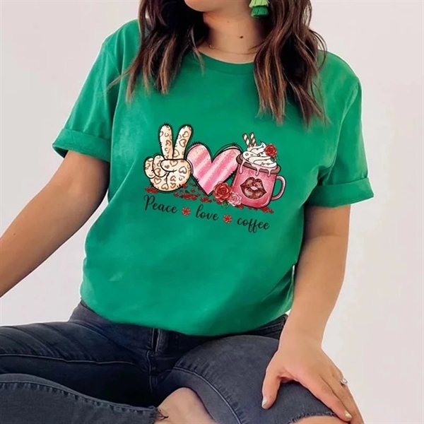 Custom Heat Transfer Stickers for T-Shirts - Custom Heat Transfer Stickers for T-Shirts - Image 1 of 13