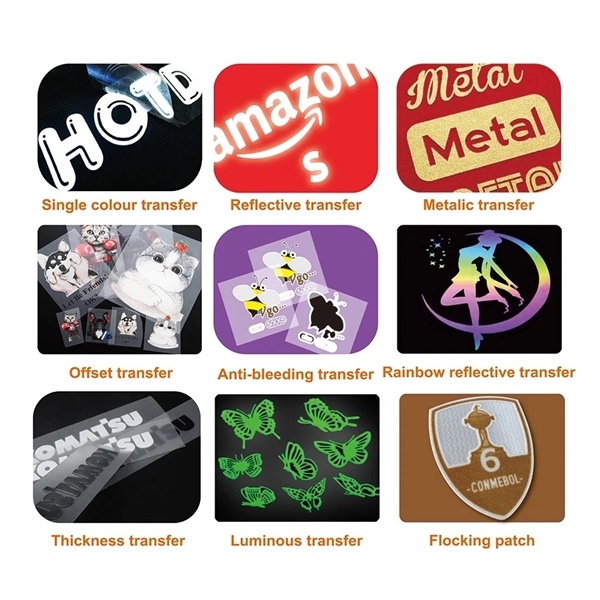 Custom Heat Transfer Stickers for T-Shirts - Custom Heat Transfer Stickers for T-Shirts - Image 6 of 13
