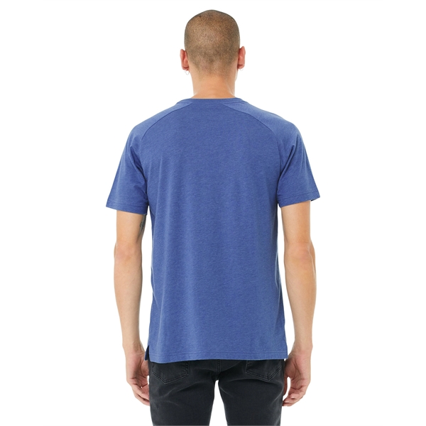 Bella + Canvas Men's Heather CVC Raglan T-Shirt - Bella + Canvas Men's Heather CVC Raglan T-Shirt - Image 27 of 46