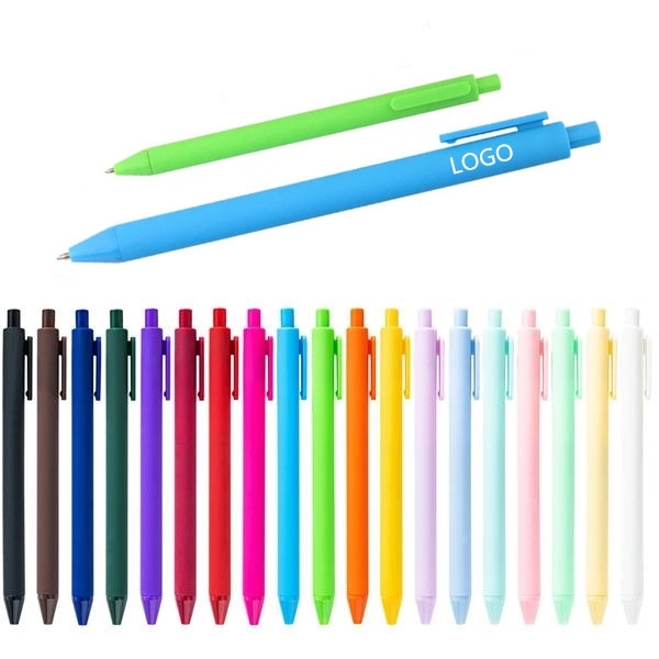 Candy Color Plastic Ballpoint Pen - Candy Color Plastic Ballpoint Pen - Image 0 of 5