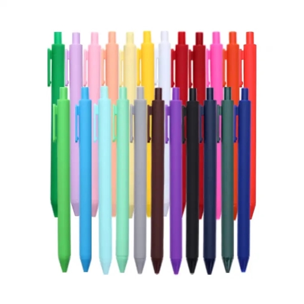 Candy Color Plastic Ballpoint Pen - Candy Color Plastic Ballpoint Pen - Image 1 of 5