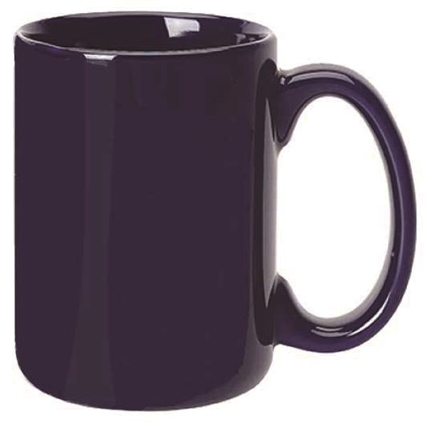 15 oz. Ceramic Dishwasher-Safe Coffee Mug w/ Handle - 15 oz. Ceramic Dishwasher-Safe Coffee Mug w/ Handle - Image 6 of 9