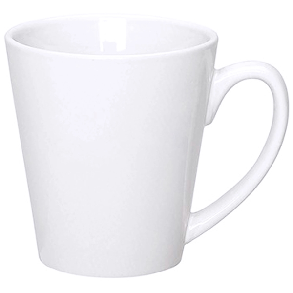 12 oz. Ceramic Dishwasher-Safe Latte Coffee Mug w/ Handle - 12 oz. Ceramic Dishwasher-Safe Latte Coffee Mug w/ Handle - Image 9 of 9