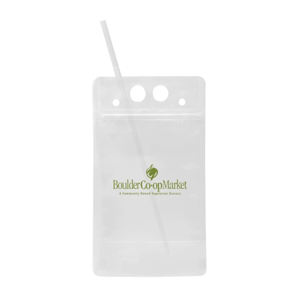 Reusable 17 oz Drink Pouch - Reusable 17 oz Drink Pouch - Image 0 of 0