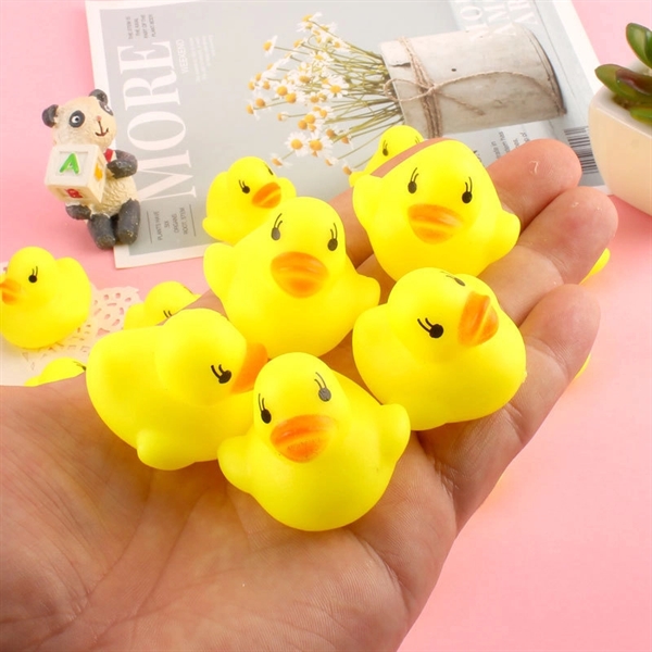 Colorful Mini Rubber Duck Bath Float Toys - Colorful Mini Rubber Duck Bath Float Toys - Image 3 of 4