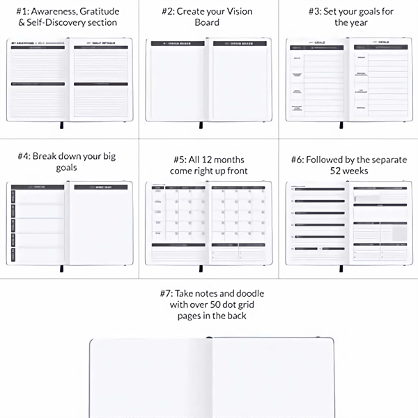 Time Management Weekly Monthly Planner - Time Management Weekly Monthly Planner - Image 3 of 4