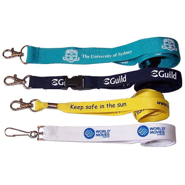 Full Color Polyester Lanyard (3/4" width) - Full Color Polyester Lanyard (3/4" width) - Image 3 of 9