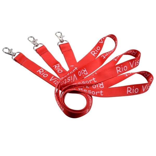 Full Color Polyester Lanyard (3/4" width) - Full Color Polyester Lanyard (3/4" width) - Image 1 of 9