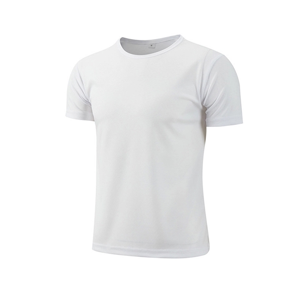 Polyester Unisex Quick Dry T Shirt - Polyester Unisex Quick Dry T Shirt - Image 2 of 9
