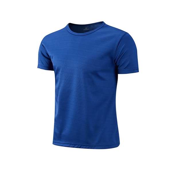 Polyester Unisex Quick Dry T Shirt - Polyester Unisex Quick Dry T Shirt - Image 5 of 9