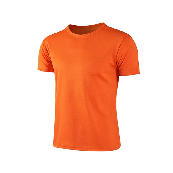 Polyester Unisex Quick Dry T Shirt - Polyester Unisex Quick Dry T Shirt - Image 6 of 9