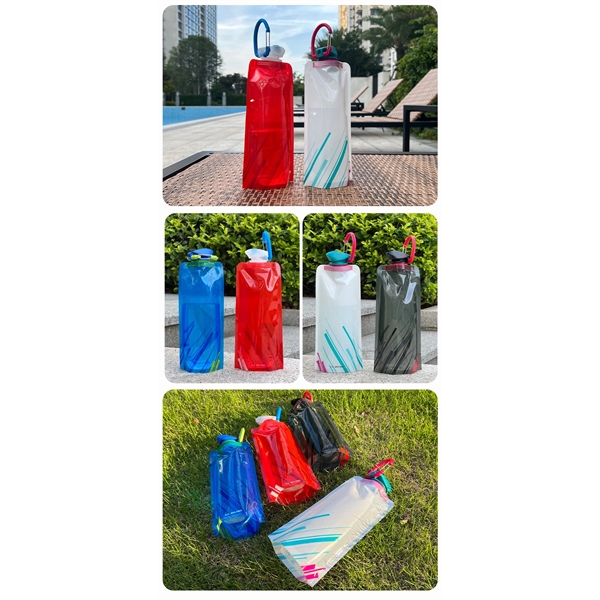 24oz Portable Foldable Water Bag - 24oz Portable Foldable Water Bag - Image 1 of 1