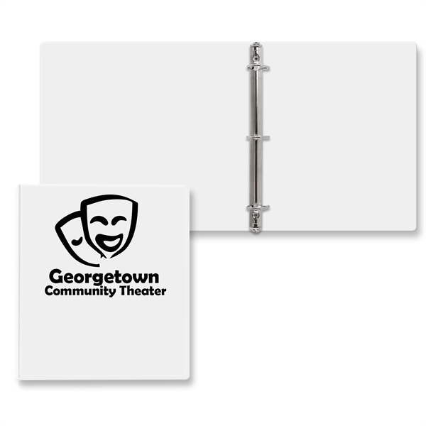 1" Express Angle D Ring Binder - 1" Express Angle D Ring Binder - Image 4 of 14