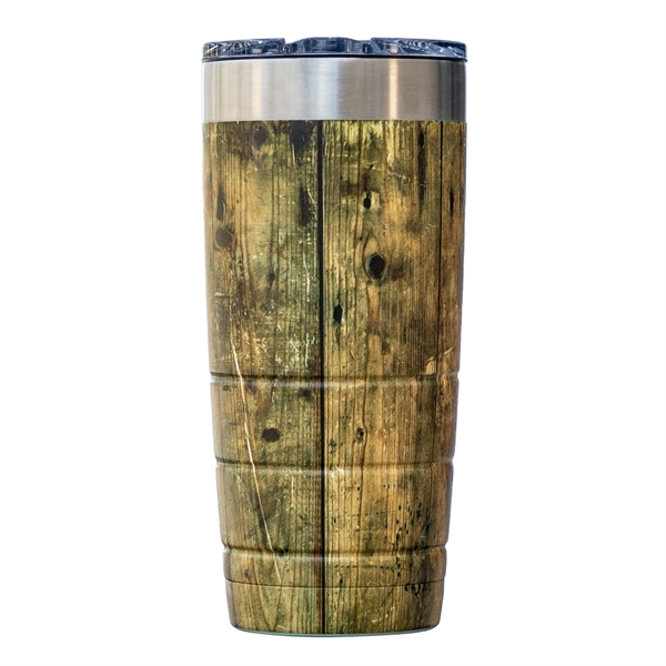 Leakproof 22 oz Bison Tumbler - Wood Grain series - Leakproof 22 oz Bison Tumbler - Wood Grain series - Image 2 of 11